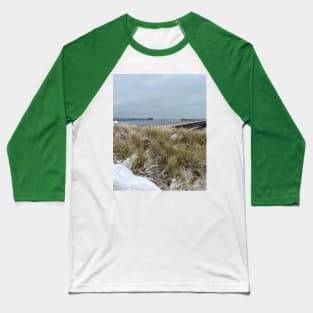 Winter at the mouth of the River Blyth Baseball T-Shirt